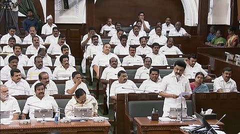 பேரவையில் பேசிய முதல்வர் மு.க.ஸ்டாலின்