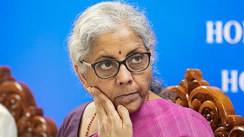 பீட்டர்சன் சர்வதேச பொருளாதார நிறுவன கருத்தரங்கில் பங்கேற்ற நிதி அமைச்சர் நிர்மலா சீதாராமன்