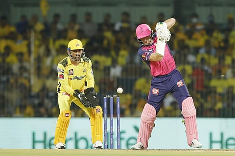 IPL 2023: CSK vs RR | மீண்டும் ஜாஸ் பட்லர் பொறுப்பான ஆட்டம் - சென்னைக்கு 176 ரன்கள் இலக்கு