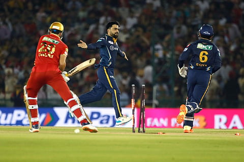 IPL 2023: PBKS vs GT | மோஹித் சர்மா ரிட்டர்ன்ஸ் - பஞ்சாப் அணி 153 ரன்கள் சேர்ப்பு