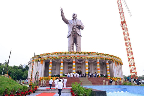 தெலங்கானா தலைமை செயலகத்திற்கும் அம்பேத்கர் பெயர்தான் - முதல்வர் சந்திரசேகர ராவ்