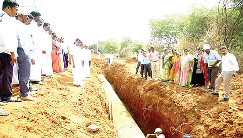 பெரியாறு கூட்டு குடிநீர் திட்ட பணிகள் 60% நிறைவு: நிர்ணயித்தபடி மதுரைக்கு டிசம்பரில் குடிநீர் கிடைக்குமா?