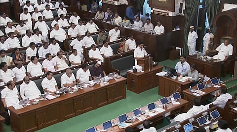 பேரவையில் முதல்வர் பேச்சு