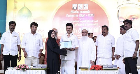 ''இஸ்லாமிய மக்களைத் தாயன்போடு காக்கும் திராவிட மாடல் அரசு'' - கொளத்தூரில் முதல்வர் ஸ்டாலின் பேச்சு