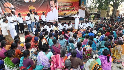 மந்த நிலையில் புதிய உறுப்பினர் சேர்க்கை: திமுக நிர்வாகிகளுக்கு அமைச்சர், மாவட்ட செயலாளர் எச்சரிக்கை