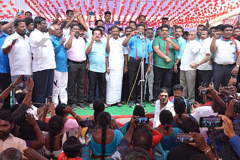 “கிருஷ்ணகிரியை வன்கொடுமைப் பகுதியாக அறிவிப்பீர்; ஆணவக் கொலை தடுப்பு சட்டம் இயற்றுவீர்” - திருமாவளவன்