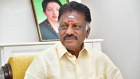 ஓ.பன்னீர் செல்வம் | கோப்புப் படம்