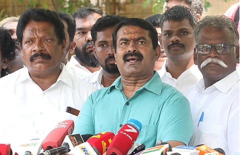 சீமான் | கோப்புப்படம்