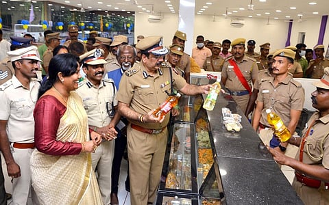 மதுரை மத்திய சிறையில் நவீன வசதிகளுடன் கூடிய ‘கைதிகள் செய்பொருட்கள் அங்காடி’