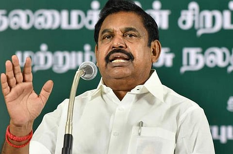 எடப்பாடி பழனிசாமி | கோப்புப்படம்