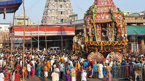 சித்திரை மாத பிரம்மோற்சவ விழா: பார்த்தசாரதி கோயிலில் நாளை தேரோட்டம்