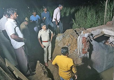 ஸ்ரீ முஷ்ணம் அருகே செப்டிக் டேங்க் விஷ வாயு தாக்கி 3 பேர் உயிரிழப்பு