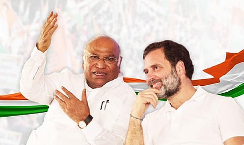 கார்கேவுடன் ராகுல் காந்தி | கோப்புப் படம்