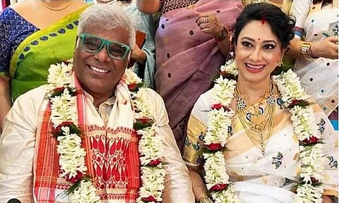 60 வயதில் திருமணம்: அசாமி பெண்ணை கரம் பிடித்த நடிகர் ஆஷிஷ் வித்யார்த்தி