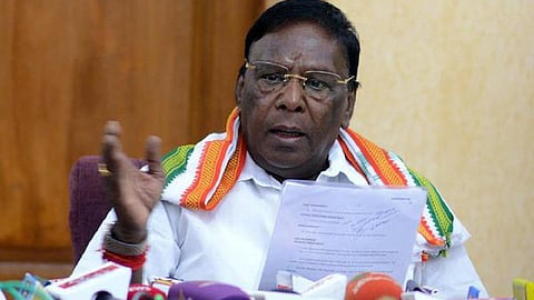 நாராயணசாமி | கோப்புப் படம்.