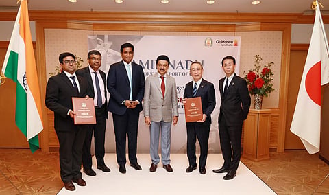 முதல்வர் ஸ்டாலின் முன்னிலையில் டோக்கியோவில் ரூ.818 கோடியில் 6 நிறுவனங்களுடன் ஒப்பந்தம்