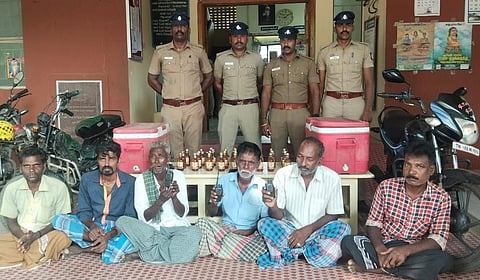 கைது செய்யப்பட்டவர்கள்