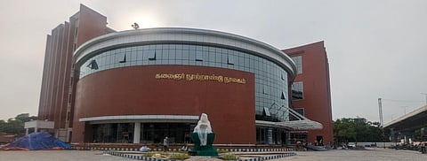மதுரையில் திறக்கப்படவுள்ள கலைஞரின் நூற்றாண்டு நூலகம் | படங்கள்: எஸ்.கிருஷ்ணமூர்த்தி