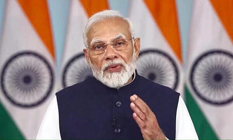 பருவநிலை மாற்றத்துக்கு வளர்ந்த நாடுகள் முன்னுரிமை கொடுக்கவில்லை: பிரதமர் மோடி குற்றச்சாட்டு