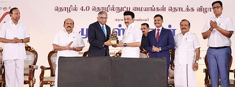 தமிழக அரசுக்கு நிறுவனங்கள் உதவ வேண்டும் - ‘தொழில் 4.0’ மையங்கள் திறப்பு விழாவில் முதல்வர் மு.க.ஸ்டாலின் வேண்டுகோள்