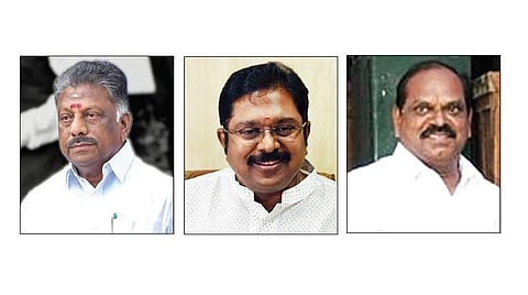 ஓ.பன்னீர்செல்வம், டிடிவி.தினகரன், வைத்திலிங்கம்