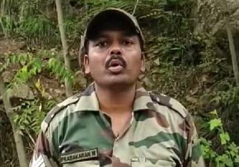 ராணுவ வீரர் பிரபாகரன்