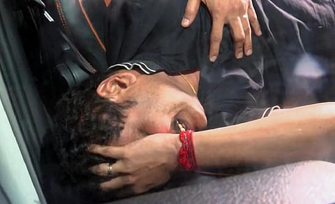 அமலாக்கத் துறையினரால் கைது செய்யப்பட்டபோது அமைச்சர் செந்தில்பாலாஜி