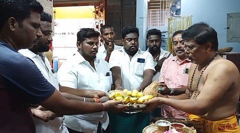 கோயிலில் சிறப்புப் பூஜை