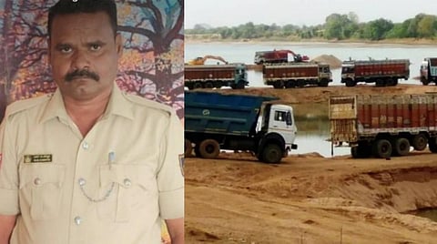 கர்நாடகா | மணல் திருட்டை தடுக்க முயன்ற தலைமைக் காவலர் டிராக்டர் ஏற்றிக் கொலை; ஓட்டுநர் கைது
