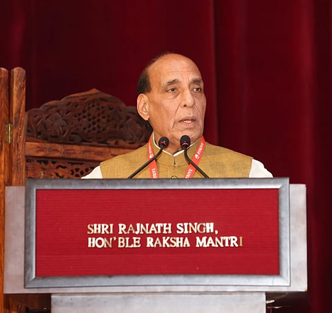 உ.பி.யில் பிரம்மோஸ், ட்ரோன்கள் தயாரிக்கப்படும் - மத்திய அமைச்சர் ராஜ்நாத் சிங் தகவல்