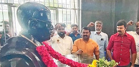 மொழியாலும் இனத்தாலும் நாட்டை பிளவுபடுத்துவதை சகித்துக்கொள்ள முடியாது: சீமான்