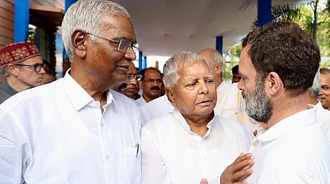 “தாடி வளர்க்காதீர்.. திருமணம் செய்து கொள்ளுங்கள்!” - ராகுல் காந்திக்கு அறிவுரை கூறிய லாலு பிரசாத்