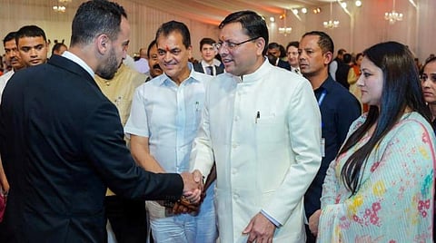 ஜி-20 நாடுகளின் உள்கட்டமைப்பு பணிக்குழு கூட்டம் - வெளிநாட்டு பிரதிநிதிகளை வரவேற்ற உத்தராகண்ட் முதல்வர் புஷ்கர் சிங் தாமி