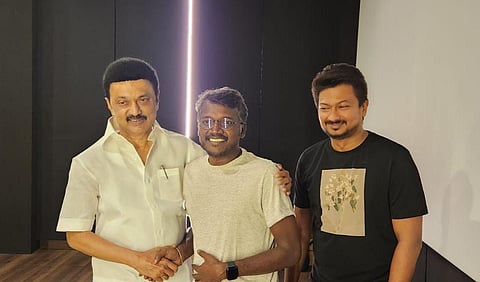 ‘மாமன்னன்’ படம் பார்த்து மாரி செல்வராஜை கட்டித் தழுவி பாராட்டிய முதல்வர் ஸ்டாலின்