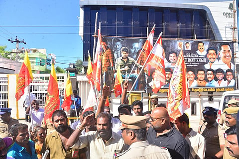 ‘மாமன்னன்’ படத்துக்கு எதிராக மதுரையில் தியேட்டரை முற்றுகையிட முயன்றவர்கள் கைது
