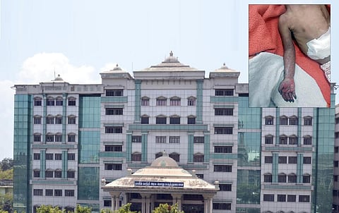 “என் குழந்தையின் கை இழப்புக்கு அலட்சியமே காரணம்” - மருத்துவக் குழு விசாரணைக்குப் பின் தாய் பேட்டி