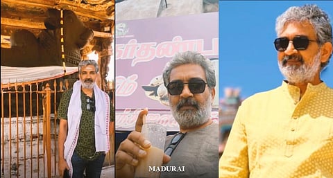 “தமிழகத்தின் கட்டிடக் கலை மெய்சிலிர்க்க வைக்கிறது” - ராஜமவுலி அனுபவ பகிர்வு