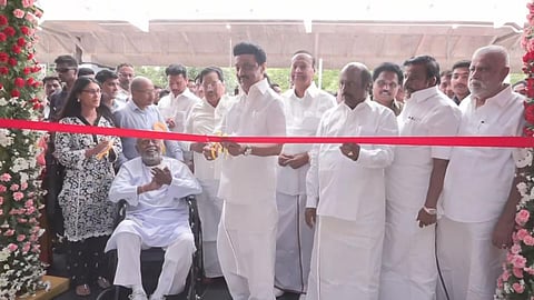 மதுரையில் கலைஞர் நூற்றாண்டு நூலகத்தை திறந்து வைத்தார் முதல்வர் ஸ்டாலின்