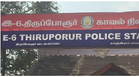 திருப்போரூர் | ஆலத்தூரில் பிளாஸ்டிக் டிரம்மில் ஆண் உடல்: மனைவியாக வாழ்ந்த பெண்ணிடம் போலீஸார் விசாரணை