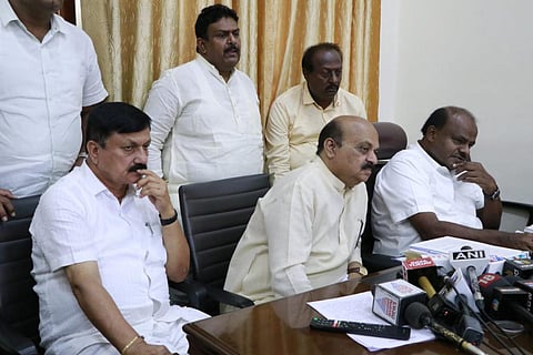 பாஜகவுடன் மஜத இணைந்து செயல்படும் - குமாரசாமி அறிவிப்பு