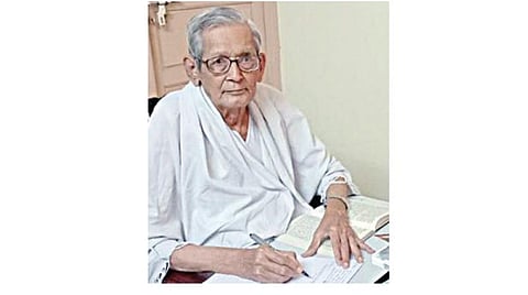 இன்று என்ன? - கண் மூடி எழுதிய அறிஞர்
