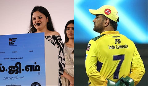 தோனி சினிமாவில் நுழைகிறாரா? - சாக்‌ஷி விளக்கம்