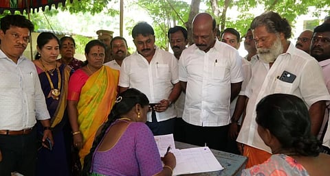 அமைச்சர் மா.சுப்பிரமணியன் ஆய்வு