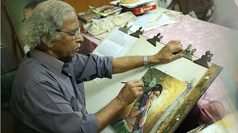 பிரபல ஓவியர் மாருதி காலமானார் - முதல்வர் இரங்கல்
