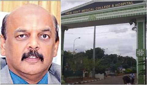 லஞ்சம் வாங்கிய விவகாரத்தில் தேனி அரசு மருத்துவ கல்லூரி முதல்வர் சஸ்பெண்ட்