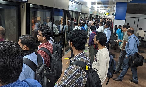மெட்ரோ ரயிலில் ஜூன் மாதத்தைவிட ஜூலை மாதத்தில் கூடுதலாக 8.46 லட்சம் பேர் பயணம்
