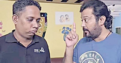 நடிகர்கள், நடிகைகள் பற்றி அவதூறு: யூடியூபரை மன்னிப்பு கேட்க வைத்தார் நடிகர் பாலா