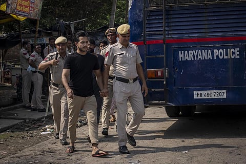 ஹரியாணா கலவர பலி 6 ஆக அதிகரிப்பு; டெல்லியிலும் பலத்த போலீஸ் பாதுகாப்பு