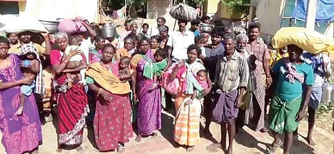 உலக பழங்குடியின தினத்தில் சதுரகிரியில் குடியேறி பழங்குடியின மக்கள்