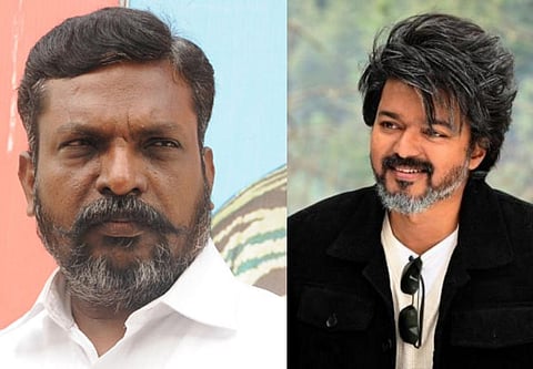 விசிக தலைவர் திருமாவளவனுக்கு நடிகர் விஜய் பிறந்தநாள் வாழ்த்து